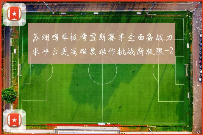 苏翊鸣单板滑雪新赛季全面备战力求冲击更高难度动作挑战新极限